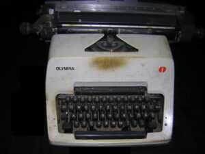 Bild von Schreibmaschine von C. Kurz