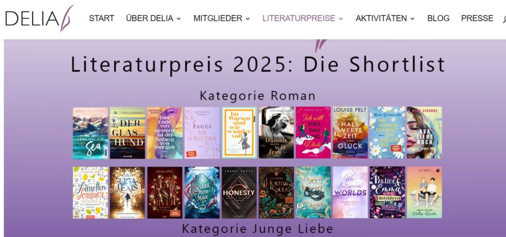 Bild von Delia Literaturpreis 2025
