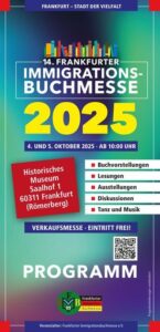 Bild von Flyer Frankfurter Immigrationsbuchmesse 2025