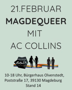 Bild zur Buchmesse MagdeQueer 2026