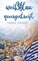 Cover von Weißblau queergestreift von Sabine Brandl